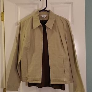 Ann Taylor Loft - Lovely Khaki Pant Suit - 14
